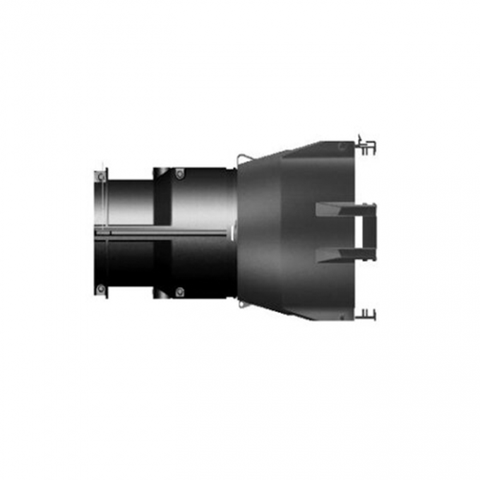 Линзовый тубус, угол раскрытия луча 36 градусов. Для профиля с белым светодиодом MONON SF0036-LAB-F