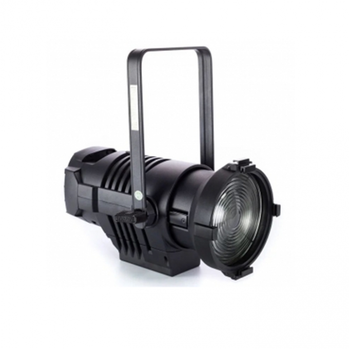 Светодиодный прожектор с линзой френеля, 300Вт, угол луча 15°до 60° (моториз.), 3200K, Ra>90, управление: DMX, RDM MONON VIVI30-SAN-LC